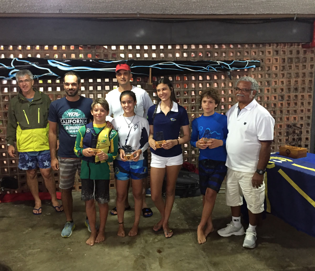 Velejadores da FZC são campeões na Lagoa Rodrigo de Freitas