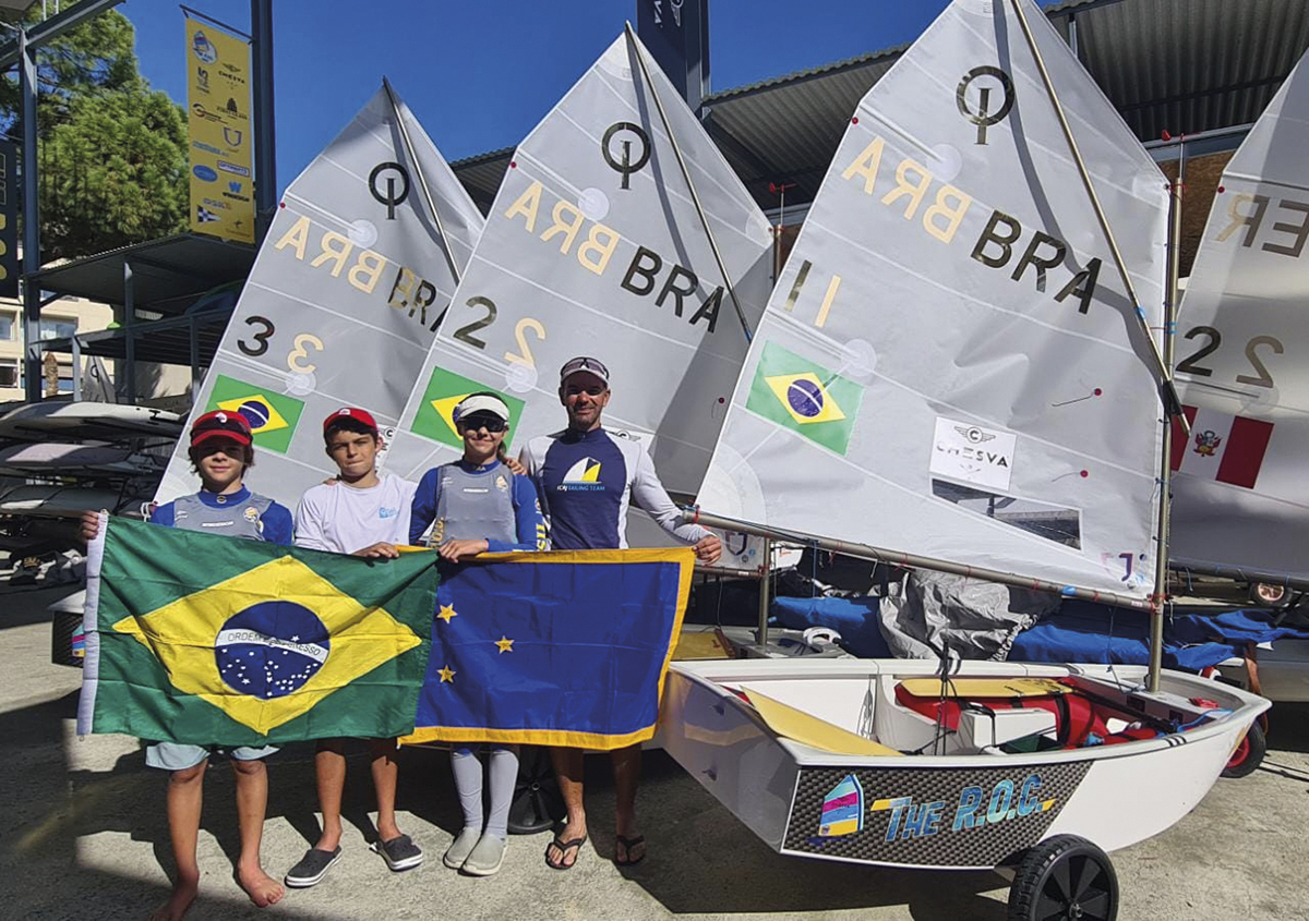 Regatta of Champions: velejadores do ICRJ marcam presença entre os melhores do mundo da classe Optimist