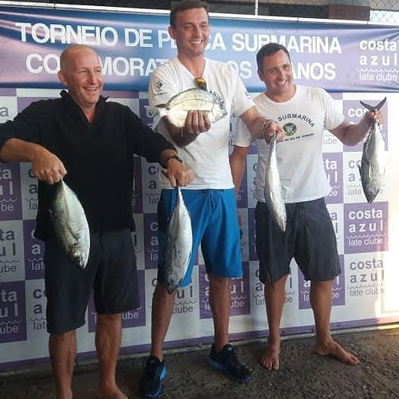ICRJ é campeão em torneio de pesca submarina em Cabo Frio
