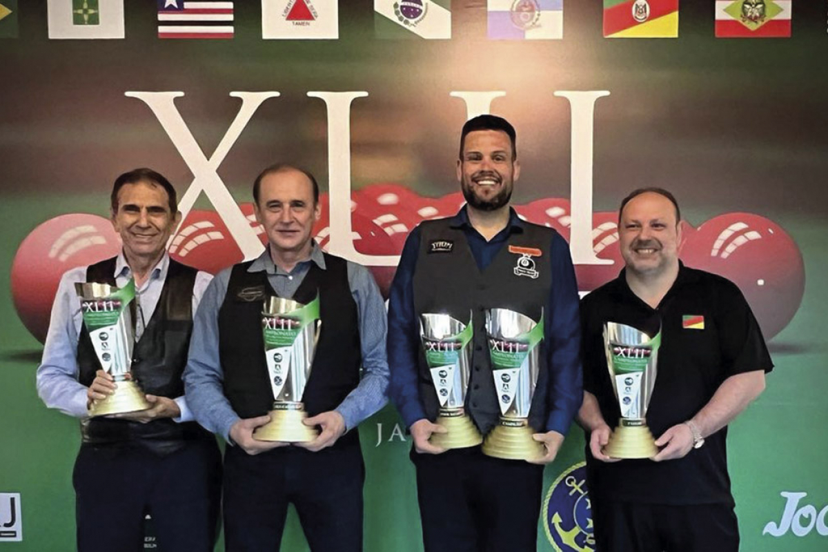 ICRJ sedia Campeonato Brasileiro de Sinuca