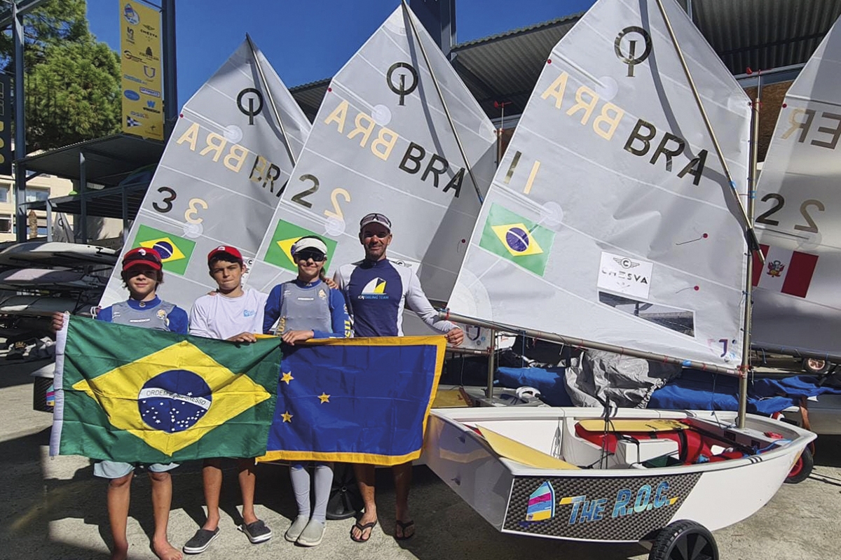 Regatta of Champions: velejadores do ICRJ marcam presença entre os melhores do mundo da classe Optimist