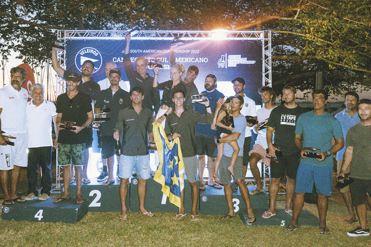 &quot;Tô Nessa&quot; é campeão Sul-Americano de J70