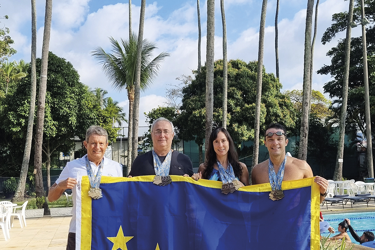 Nadadores do Grupo Masters de Natação do Iate (GMNI) se destacam em campeonatos nacionais e estaduais