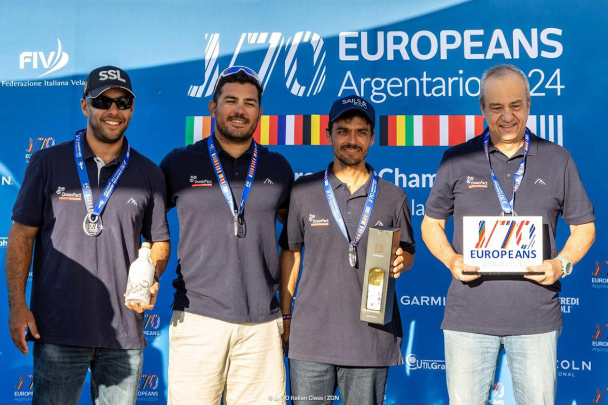 Barco Ocean Pact conquista vice-campeonato Europeu da Classe J70