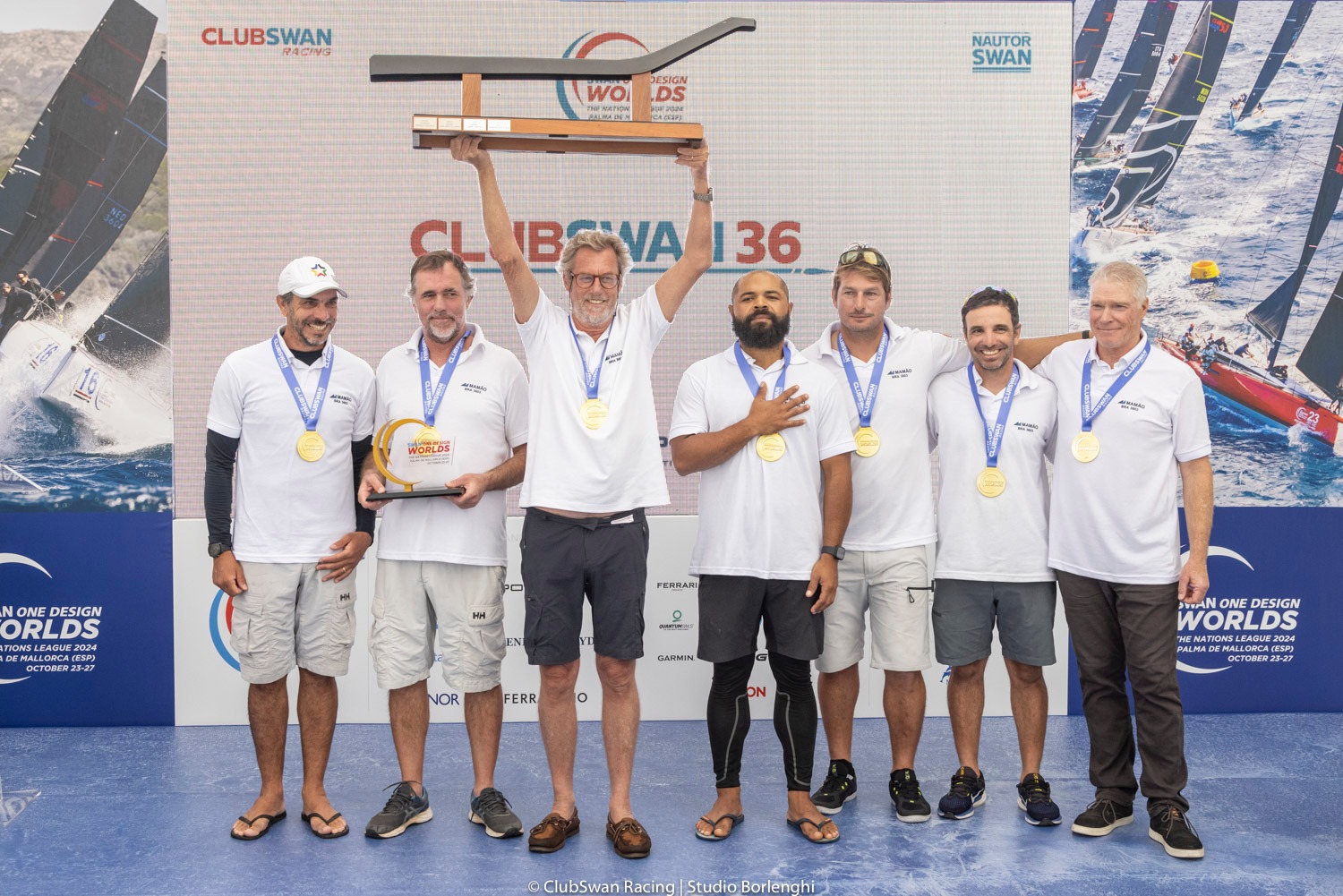 Veleiro Mamão é bicampeão mundial de ClubSwam 36