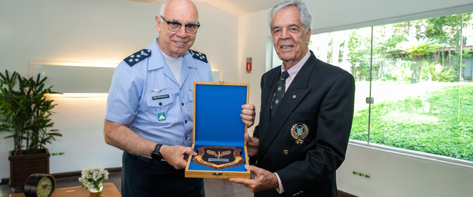 ICRJ realiza homenagem à Força Aérea Brasileira