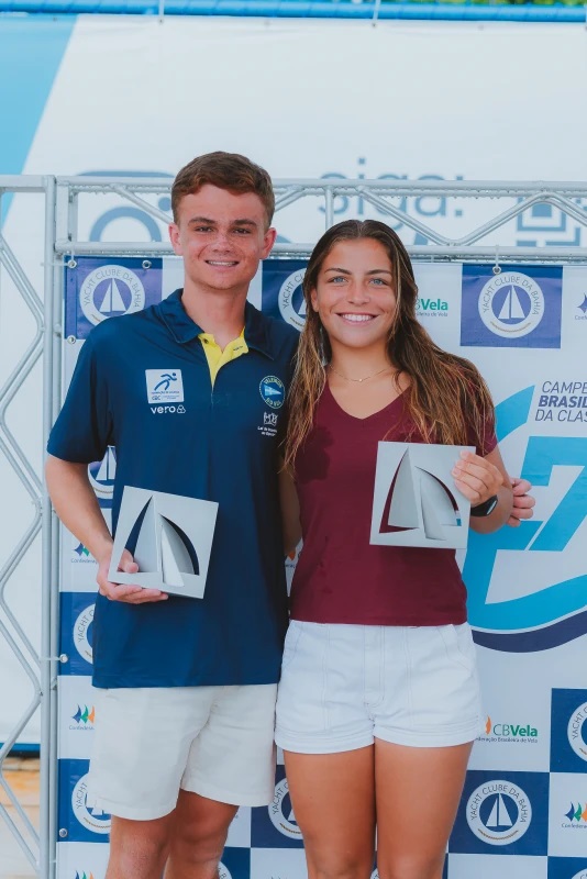 Gustavo Glimm e Luisa Madureira ocupam pódio do Brasileiro de 470