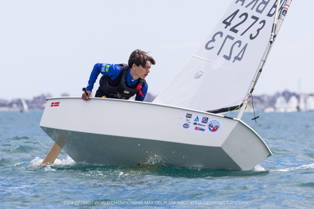 Arthur Back é vice-campeão mundial de Optimist