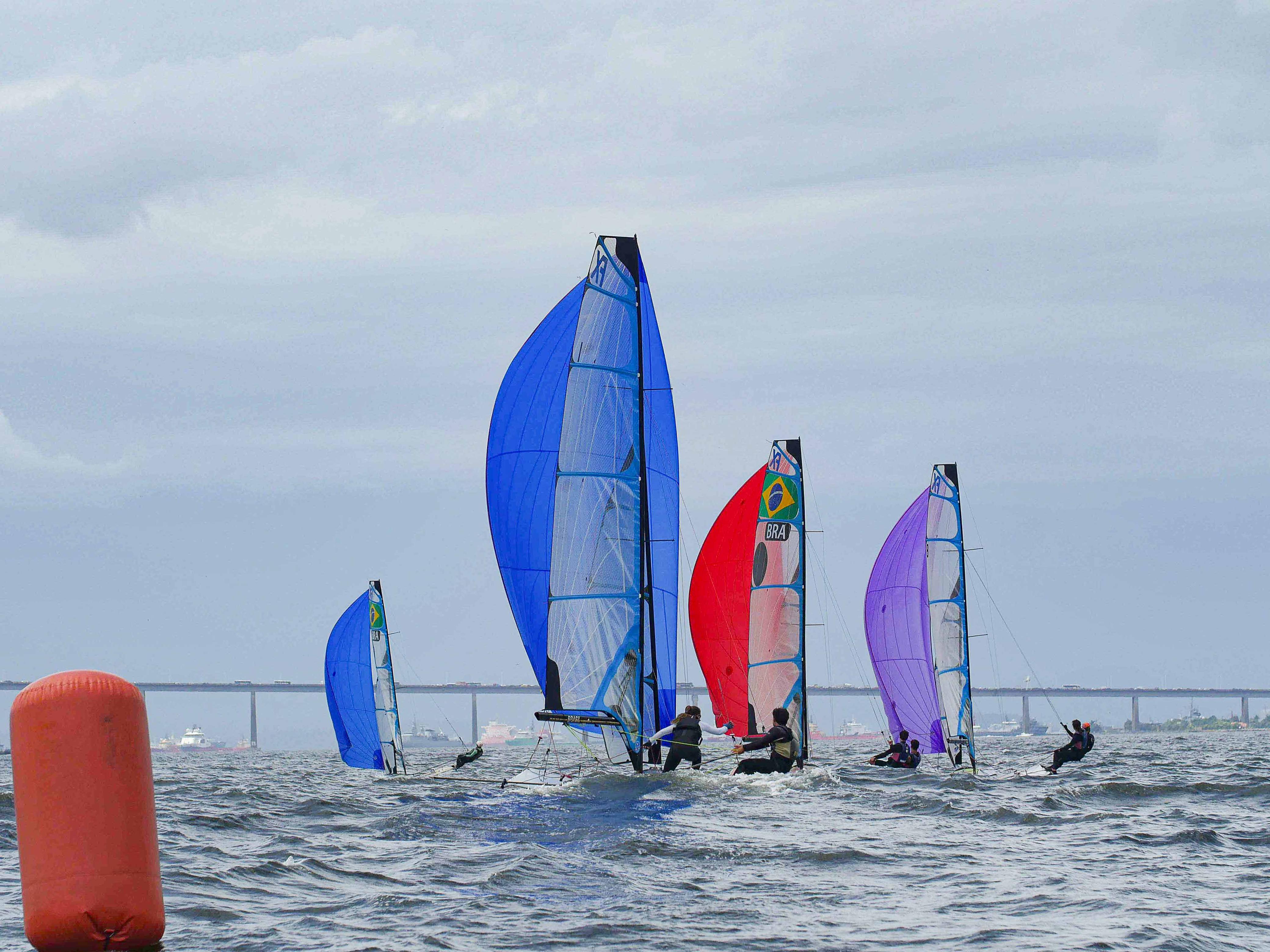 ICRJ sedia Campeonato Brasileiro de 49erFX 