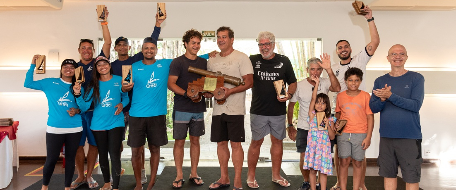 Velejadores disputam Regata Carlos Alberto de Brito 2025