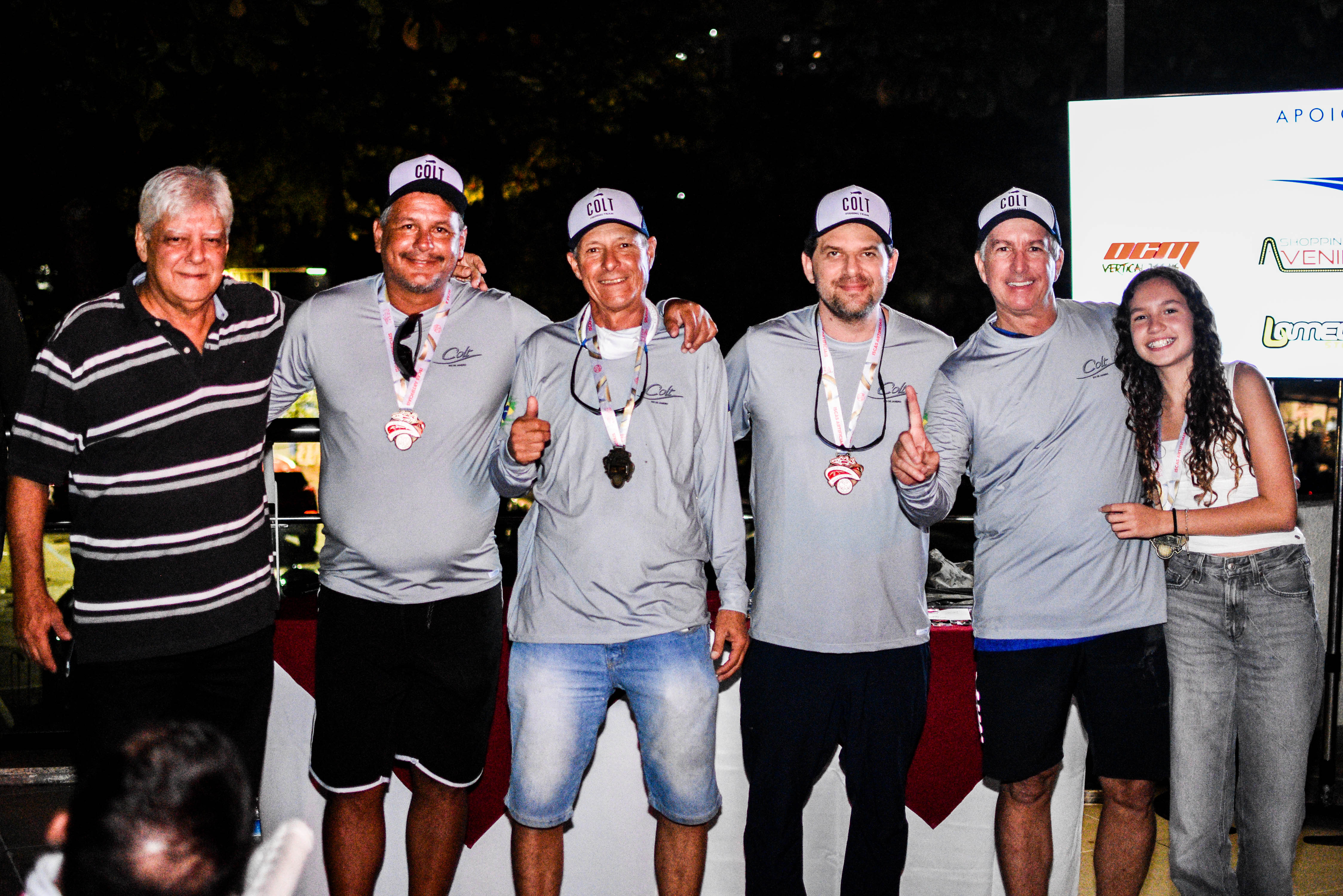 Equipe Colt é campeã invicta do 12º Torneio Open 25 com iscas artificiais