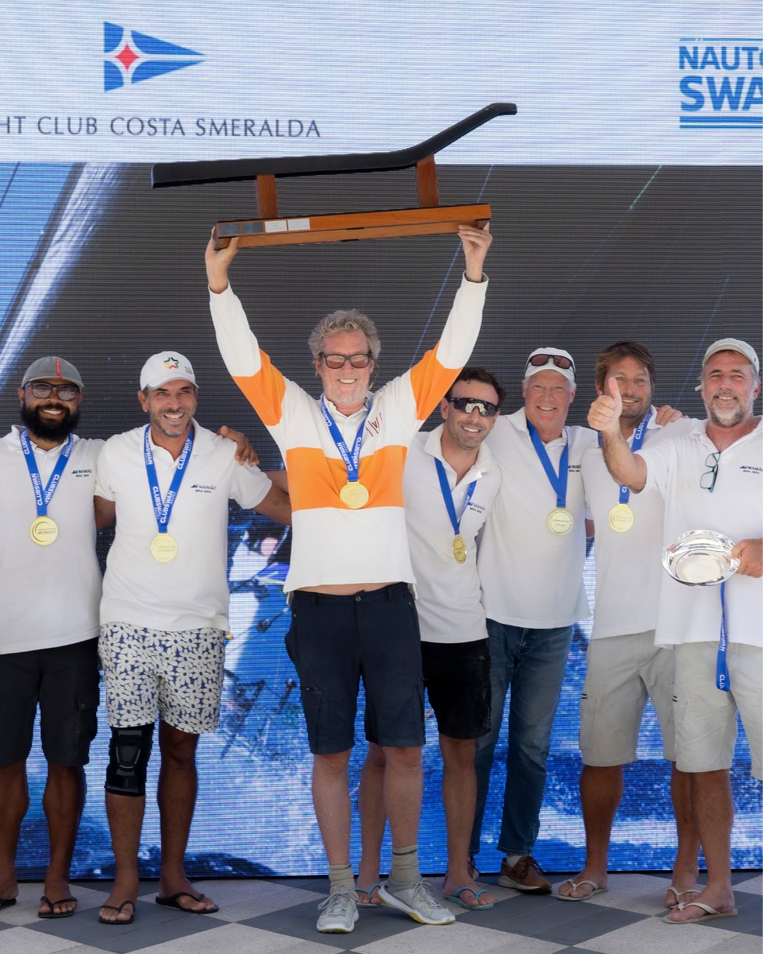 Barco Mamão conquista seu 3º Mundial na classe ClubSwan 36