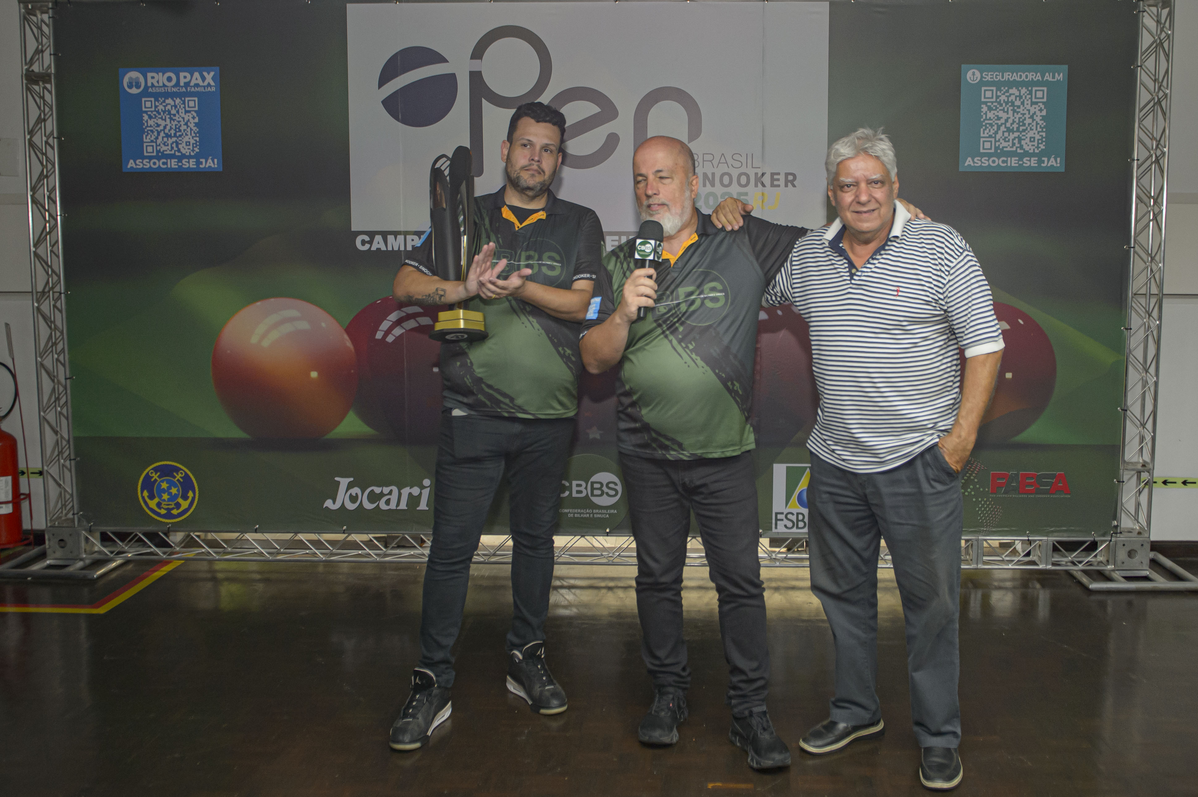 ICRJ recebe a segunda etapa do Open Brasil Snooker 2025