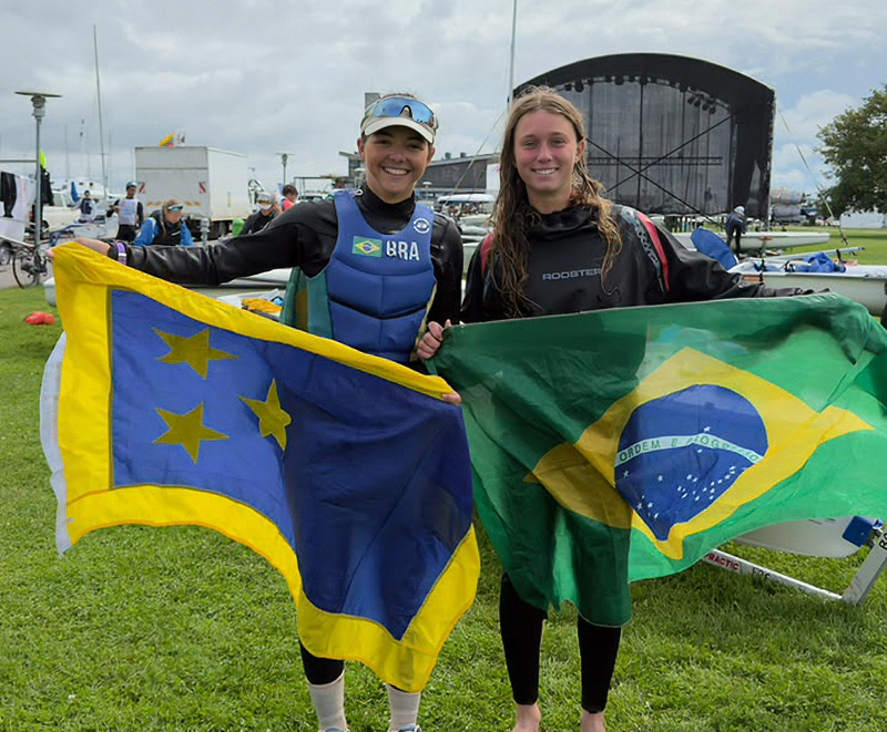 Joana Freitas e Antonia Gick vencem o Europeu Júnior Feminino da classe 420